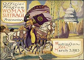 Photo: Official program - Woman suffrage procession, Washington, D.C. March 3, 1913 / Dale. Credit: Library of Congress, Prints and Photographs Division