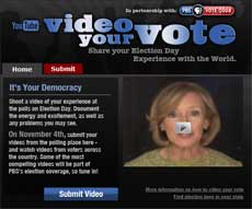 PBS and YouTube: Video Your Vote