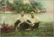 Vietnamese men before the war