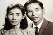 Phan Ngoc and her late husband